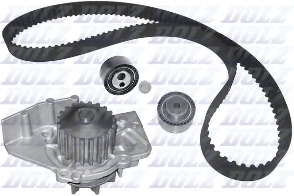 DOLZ KD008 Water Pump & Timing Belt Kit